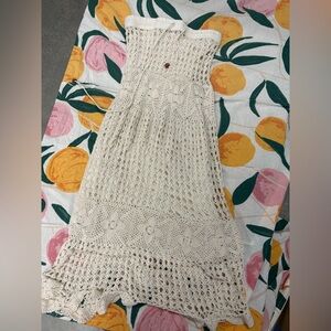 Crocheted skirt